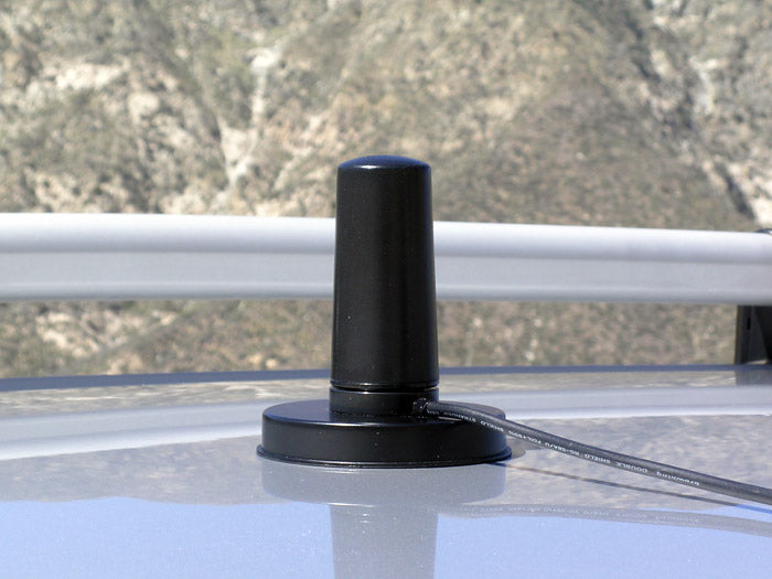 Low profile store radio antenna